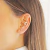 Brinco Transversal Ear Pin Lua e Duas Estrelas - comprar online