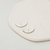 Brinco Ear Hook Fio Cravejado Cristal - Amenna Pratas