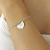 Pulseira Coração Seja Forte e Corajosa - comprar online