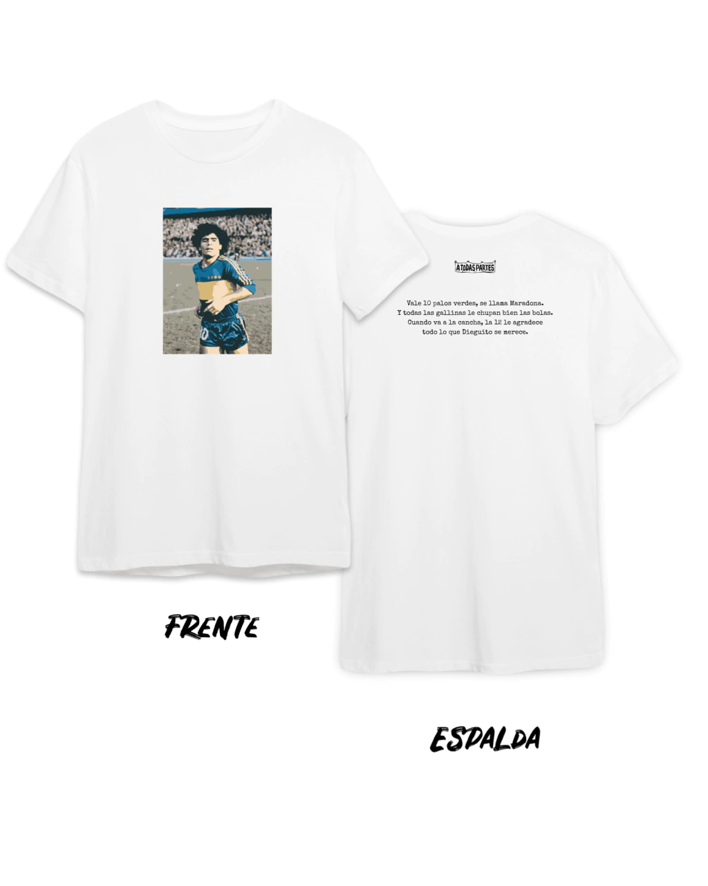 Remera del Diego "Con Boca en el 81" III