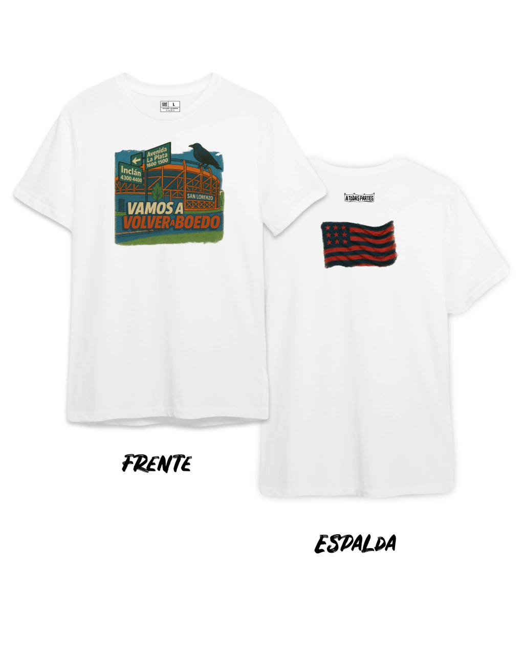 Remera de San Lorenzo "Volver a Boedo"