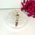 Pingente Cristal com as Pedras dos 7 Chakras