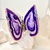 Borboleta Agata Roxa - comprar online