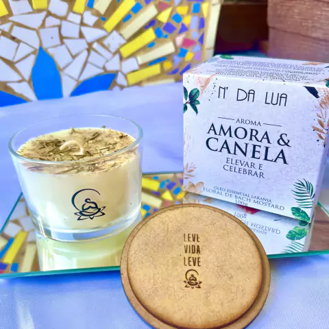 Vela N´da Lua - Amora e Canela