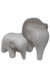 Imagem do PEÇA DE CERÂMICA DUPLA ELEFANTE QUADRADO 247