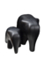 PEÇA DE CERÂMICA DUPLA ELEFANTE QUADRADO 247 - comprar online
