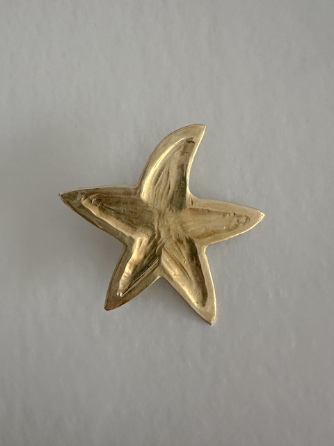 Solitario Estrella bronce