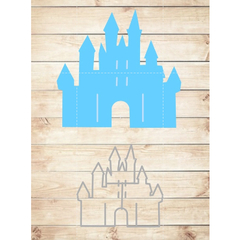 Cortador castelo disney 6,5cm Promoção