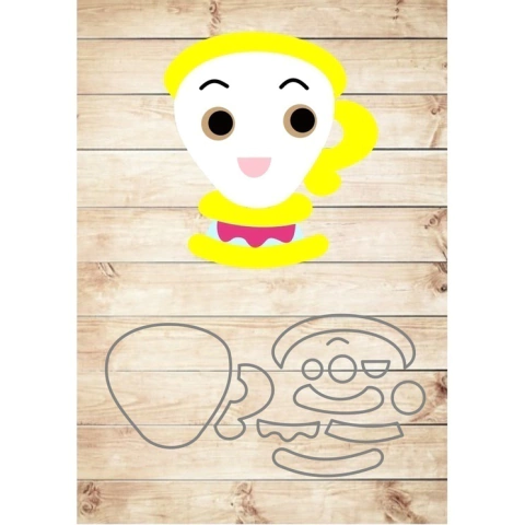 cortador xicara ( bela e a fera ) Promoção