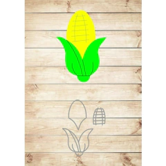 Cortador milho 3,5cm (festa junina) Promoção