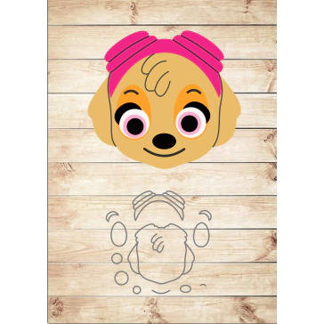 Cortador skye patrulha canina