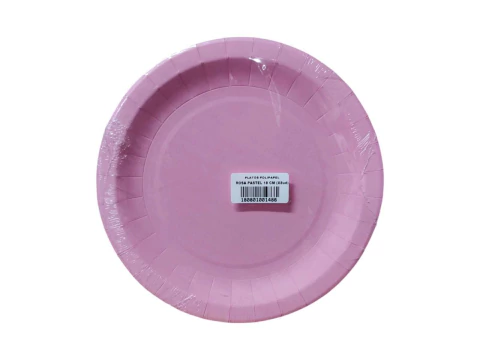 PLATOS POLIPAPEL 18CM X 8 UNID.