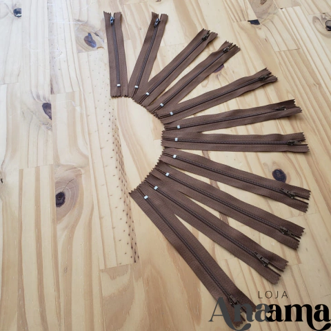 Ziper Comum 15 c/ 5 unidades