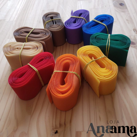 Velcro Colorido - 50 mm de diametro - 1 metro