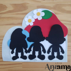 Moldes Cortados a Laser do Projeto Vila Azul - loja online