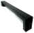 Manijon Simple Rectangular Negro 90 Cm. Acero Inoxidable - Herrapei