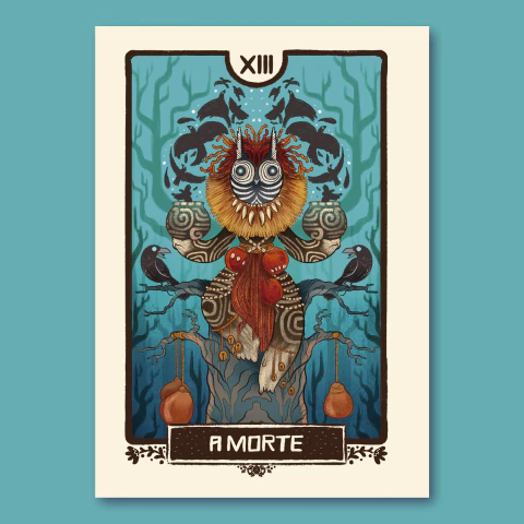 Print A Morte - Tarô - comprar online