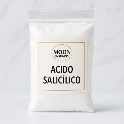 Ácido salicílico en polvo