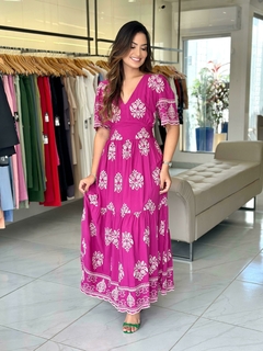 Vestido bordado Anny - comprar online