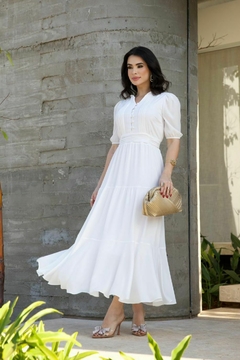 Vestido Esther em tecido Chifon - comprar online