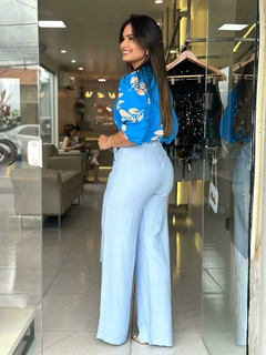 Calça Amélia em tecido Marrant na internet