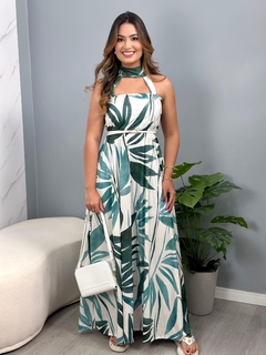 Vestido solto em malha gola alta - comprar online