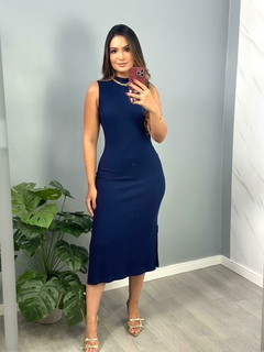 Vestido Claudia gola alta na internet