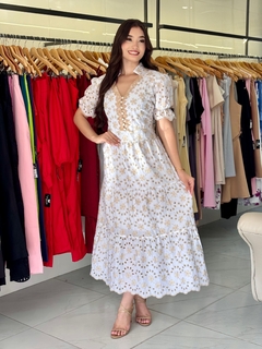 Vestido mídi Pamela