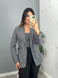 Blazer risca de giz - D’gradê