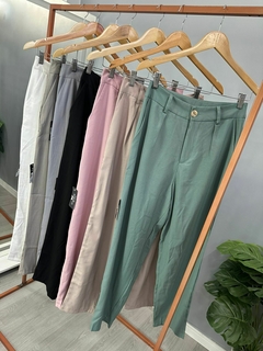 Calça reta alfaiataria