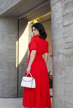 Vestido Esther em tecido Chifon - loja online