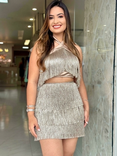 Conjunto em franjas Malibu