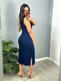 Vestido Claudia gola alta - D’gradê