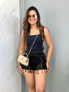 Shorts em paetê - D’gradê