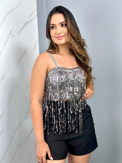 Cropped paetê