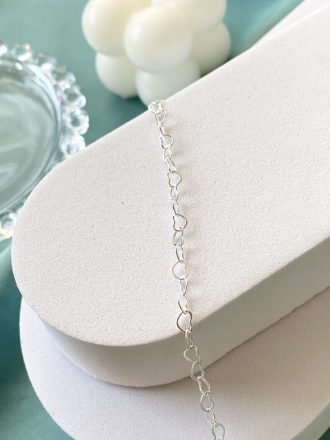 Pulseira coração entrelaçado - comprar online
