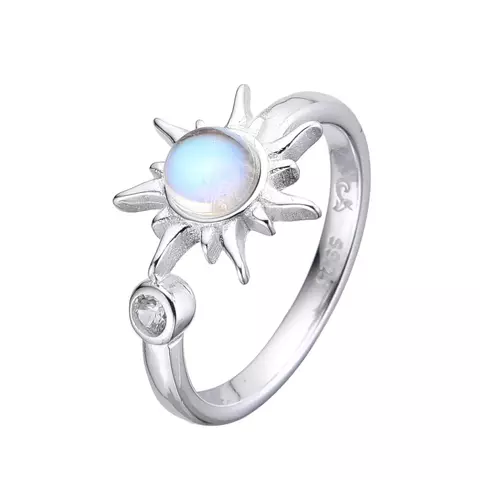 Anillo Sol Plata 925 - Regulable