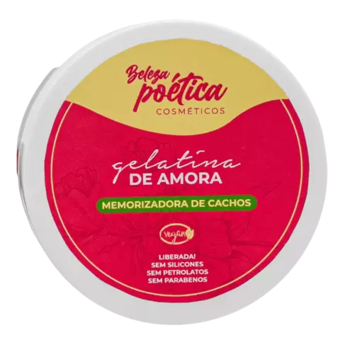 Gelatina Memorizadora de Cachos 200g - Beleza Poética