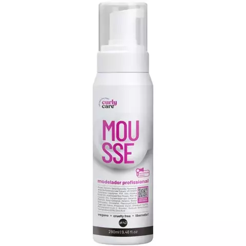 Curly Care Mousse – Cachos Soltos e Definidos 280ml