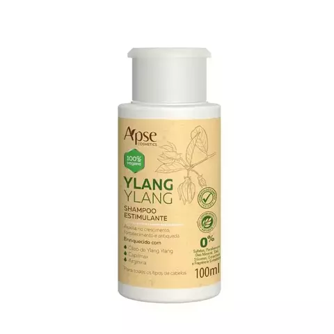 Shampoo Ylang Ylang 100mL - Apice Cosmetics