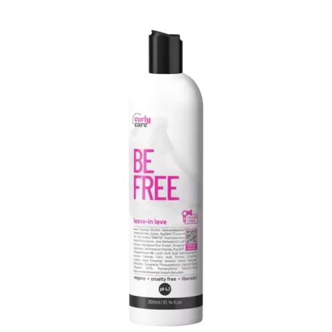 Curly Care Be Free Leave-in 300ml – Cachos Soltos e Naturais