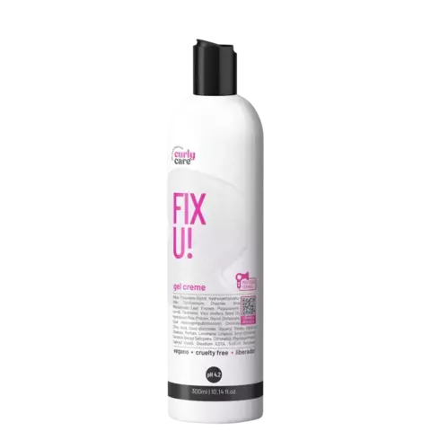 Curly Care Fix U! - Gel Creme para Pentear 300ml