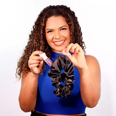 Xuxão de Cetim com Ziper | Soulta