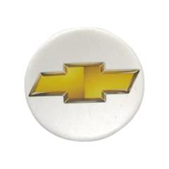 Kit 4 Etiqueta Logo Adesivo Gm Chevrolet 40mm - comprar online