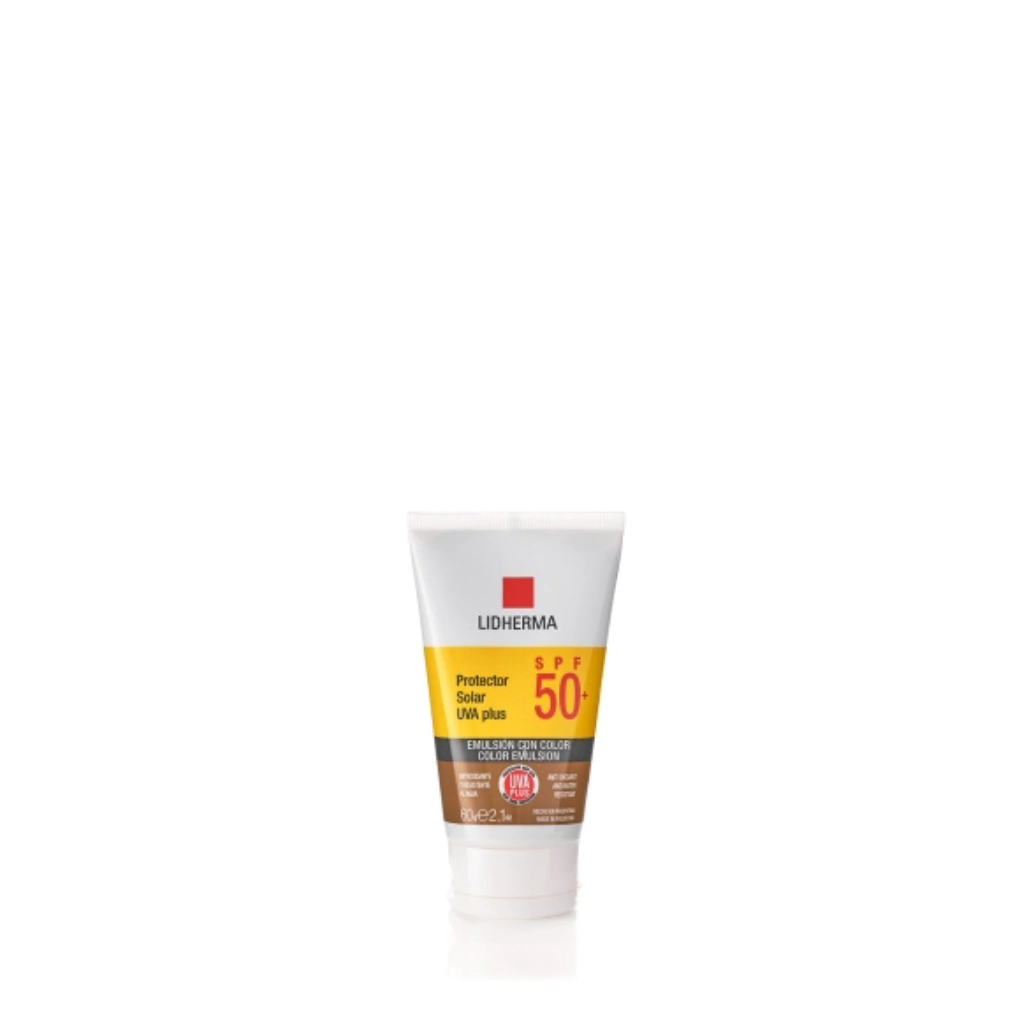 Prot Solar Spf 50+ Color Uva Plus 60g - Lidherma