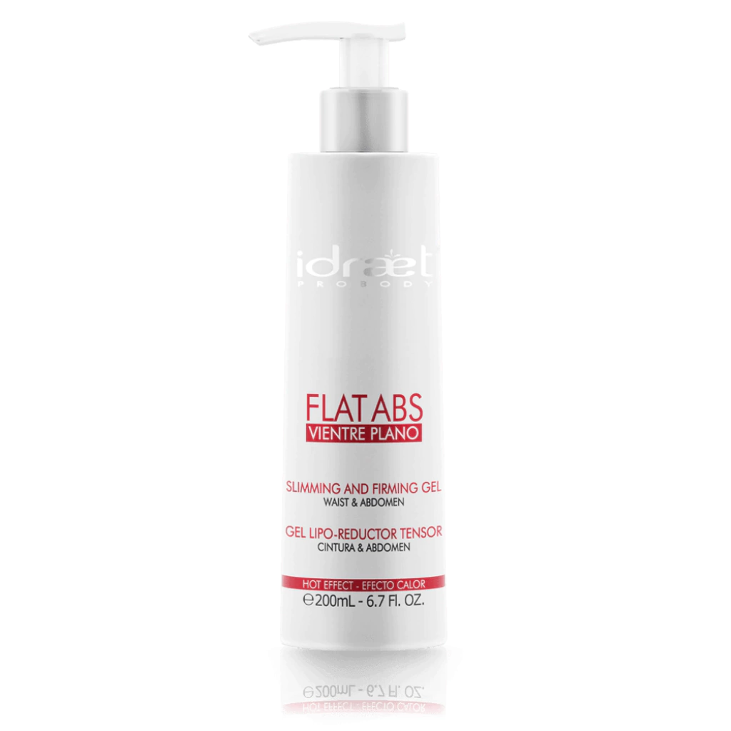 Gel Lipo-Reductor FLAT ABS / Efecto Calor 200g - Idraet