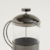 CAFETERA CON EMBOLO BASE ALTA NEGRO BRILLANTE 800ML en internet