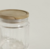 FRASCO REDONDO VIDRIO LABRADO Y ACACIA 800ML en internet