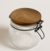 FRASCO HERMETICO VIDRIO CON RAYAS 500ML - BENIA HOME
