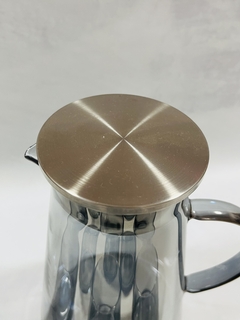 JUEGO DE JARRA DE VIDRIO + 6 VASOS FUME - BENIA HOME